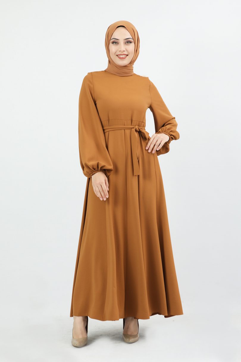 Sofia Womens Brown Daily Dress - Image 2