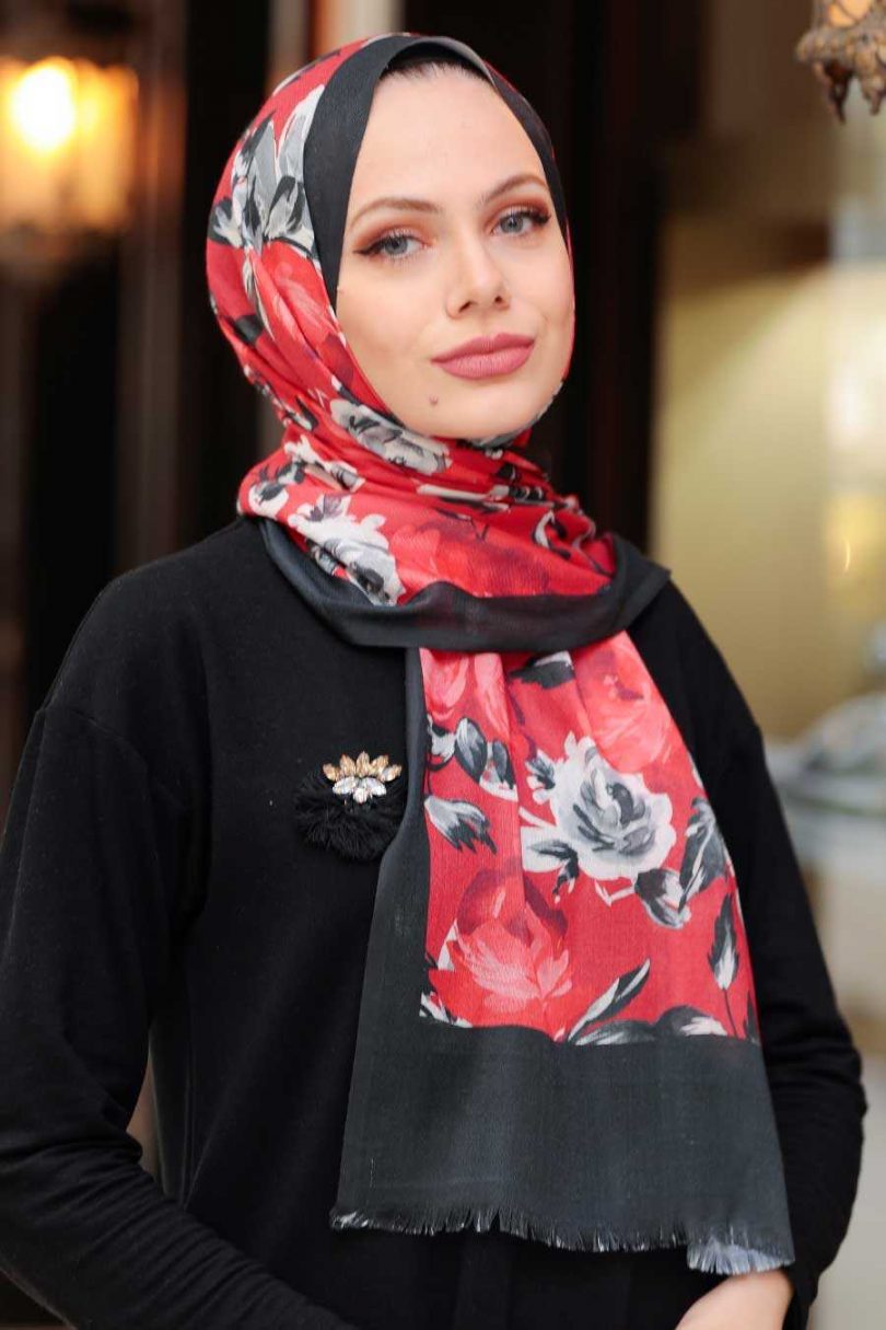 Black Hijab Shawl