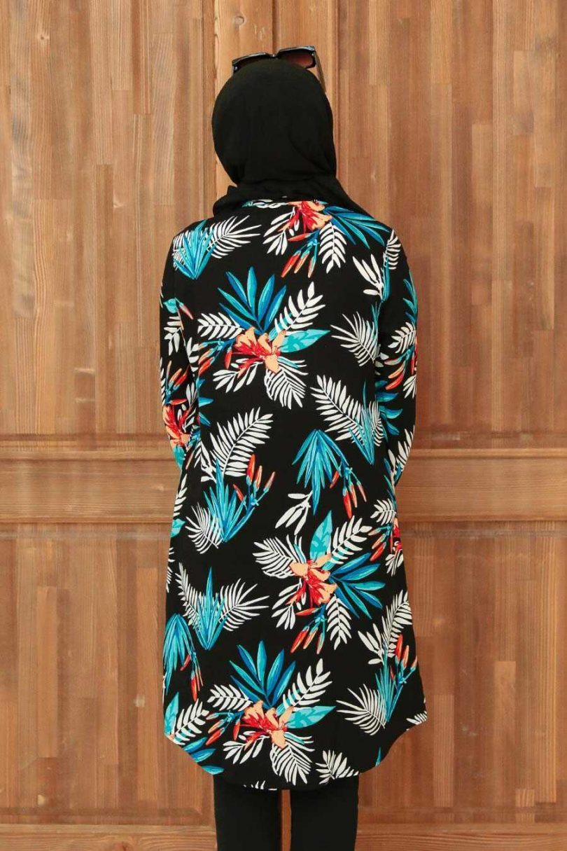 Black Hijab Tunic - Image 2