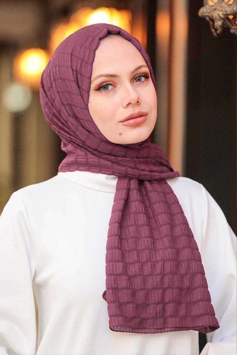 Dusty Rose Hijab Shawl