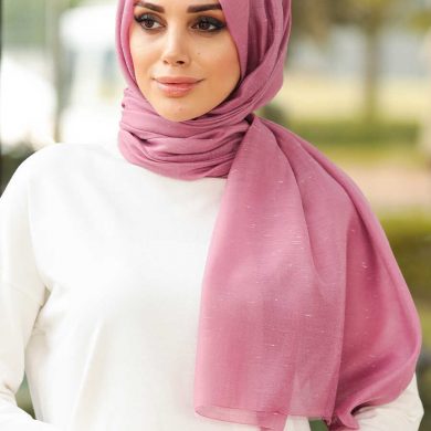 Dusty Rose Hijab Shawl