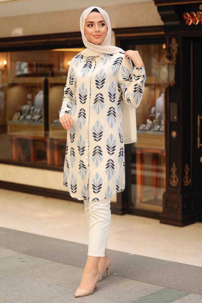 Ecru Hijab Tunic