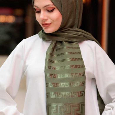 Khaki Hijab Shawl