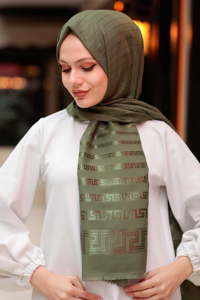 Khaki Hijab Shawl