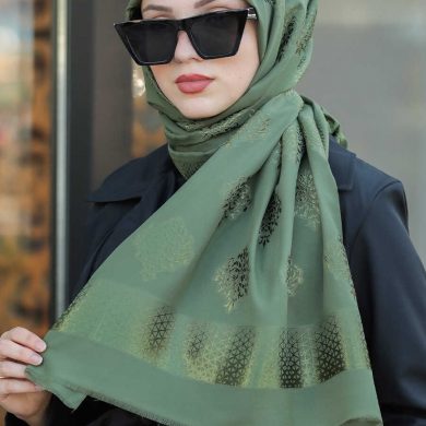 Khaki Hijab Shawl