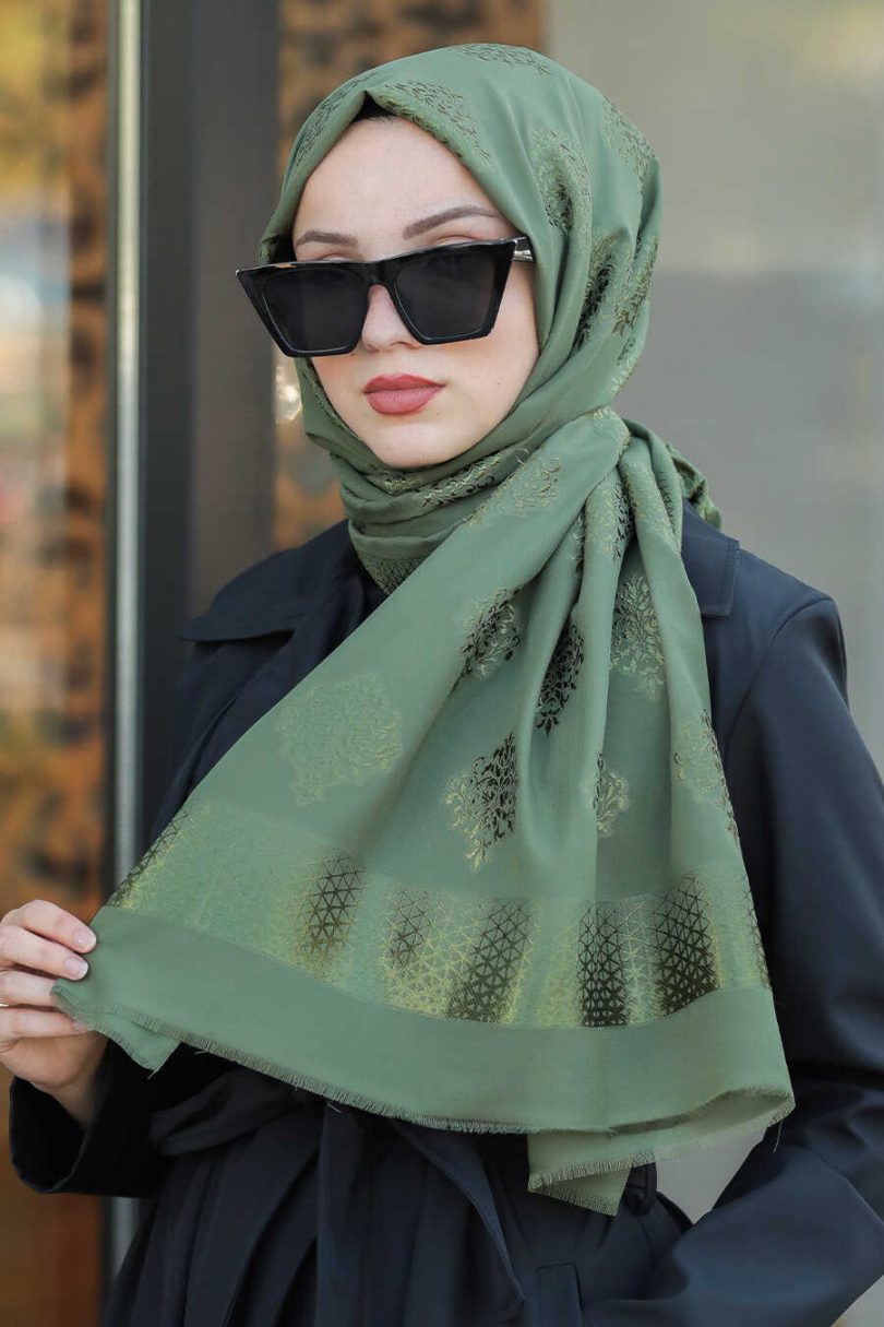 Khaki Hijab Shawl