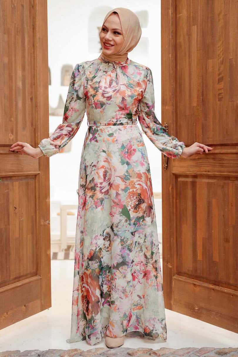 Mint Hijab Dress