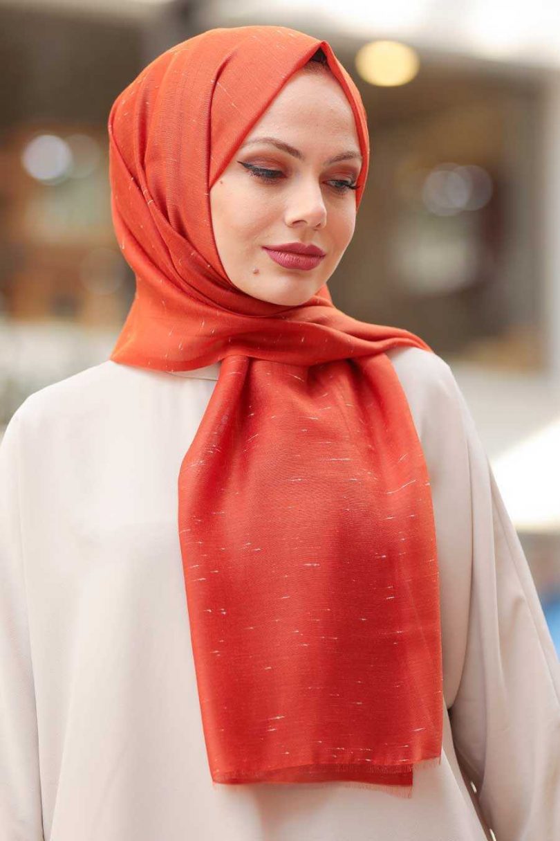 Terra Cotta Hijab Shawl