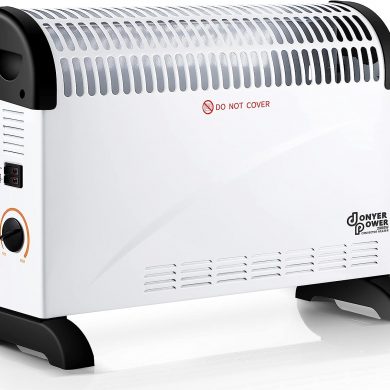 DONYER POWER Convector Radiator Heater 2000W Room Heating with Adjustable Thermostat