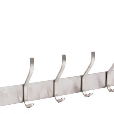 Funly mee Over The Door Hook ,304 Stainless Steel with 6 Hooks,Door Towel Rack for Hanging
