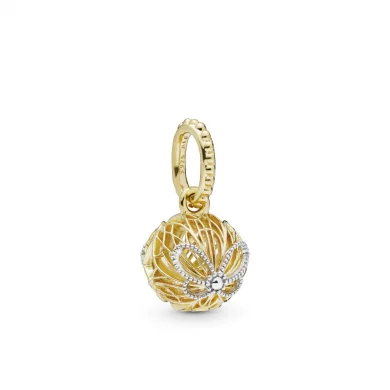 Pandora Shine Openwork butterfly necklace pendant Genuine 367,896