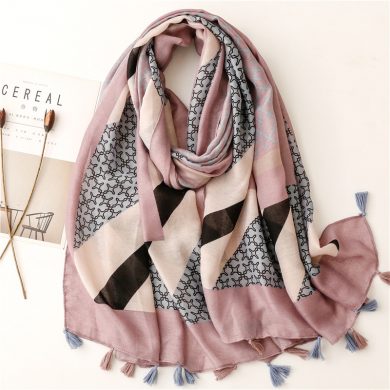 Ladies Women Cotton Viscose Scarves