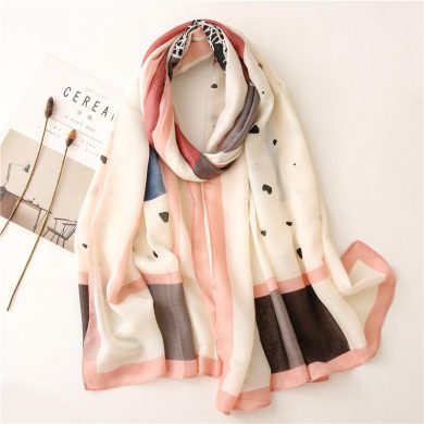Ladies Women Cotton Viscose Scarves