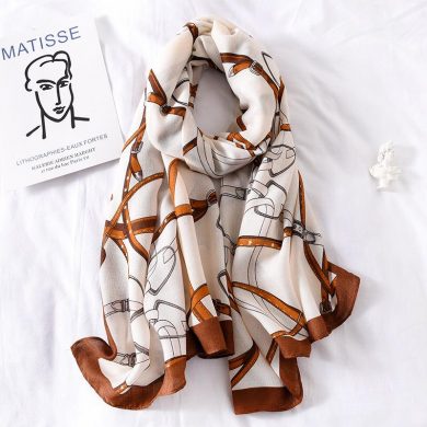 Ladies Women Cotton Viscose Scarves