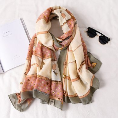 Ladies Women Cotton Viscose Scarves