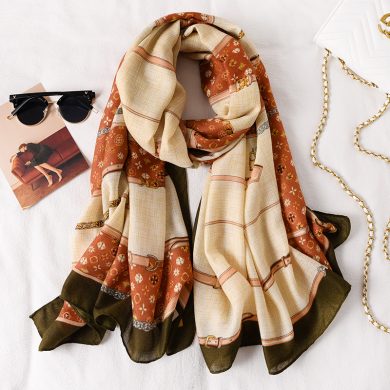Ladies Women Cotton Viscose Scarves