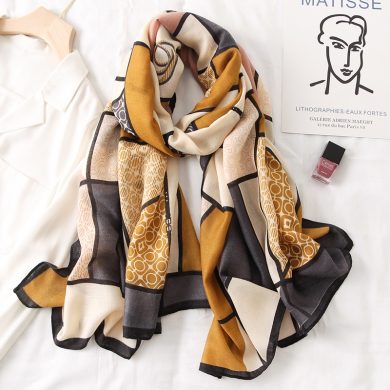 Ladies Women Cotton Viscose Scarves