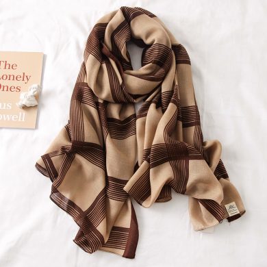 Ladies Women Cotton Viscose Scarves