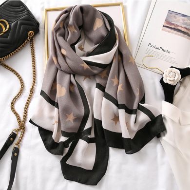 Ladies Women Cotton Viscose Scarves