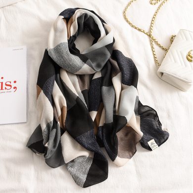 Ladies Women Cotton Viscose Scarves