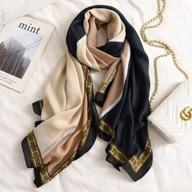 Ladies Women Cotton Viscose Scarves