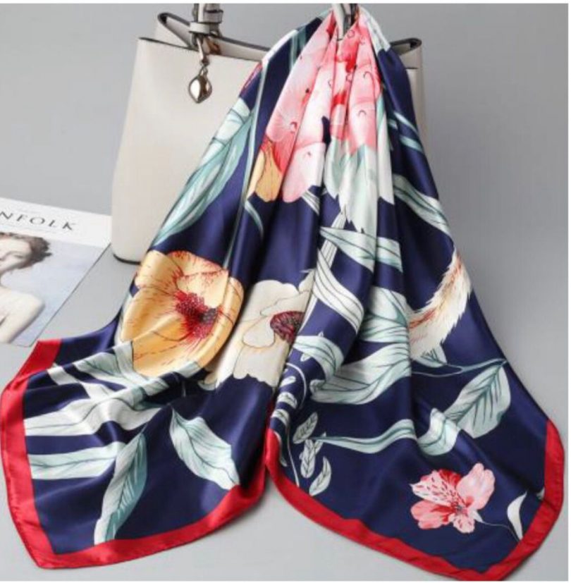 Ladies Women Satin Silk Scarves