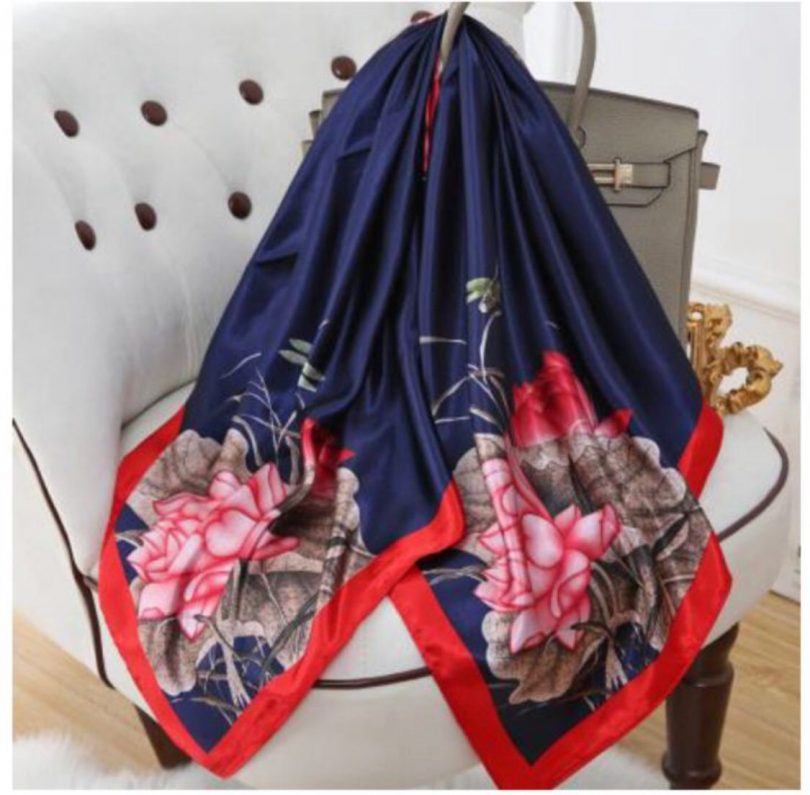 Ladies Women Satin Silk Scarves