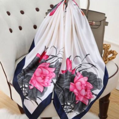Ladies Women Satin Silk Scarves
